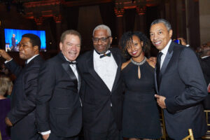 Michael A. Grant, John William Templeton, LaToya Benjamin, Preston Pinkett at BCIU honors for Tony Elumelu