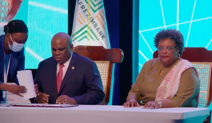Oramah, Mottley bind Africa, Caribbean for trade freedom