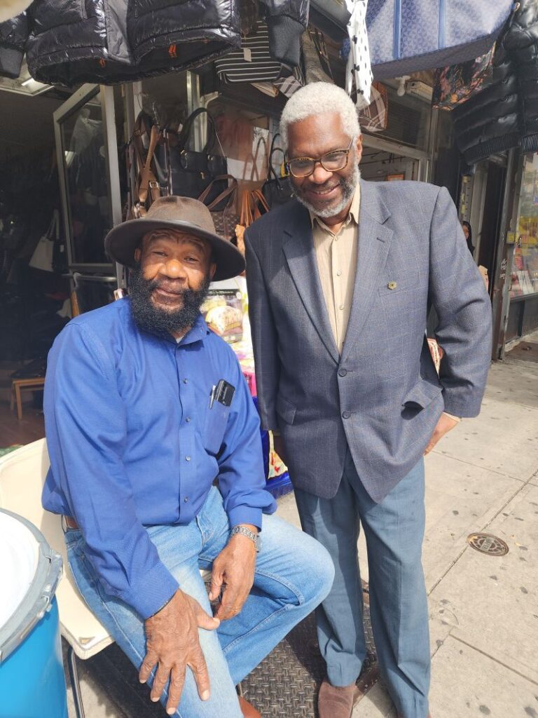 With 40 year merchant on Pitkin Avenue, Uncle Roy Antoine as Central Brooklyn EDC Chair John William Templeton leads the development of a Black business district in Brownsville