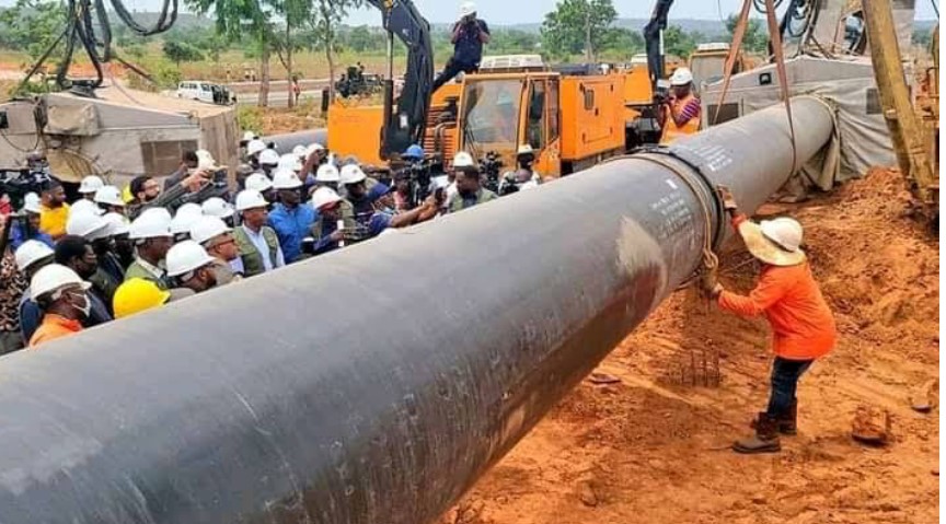 AKK gas pipeline nears completion